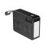 WiWU Wi-P058 60000mAh Power Bank 100W PD Fast Charging 2X USB-A + 3X USB-C Portable Charger with 6 Cell Battery for Laptop Phone Tablet Travel Backup - Black